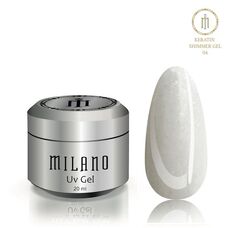 Гель Keratin Shimmer Gel Milano №004, 20 мл