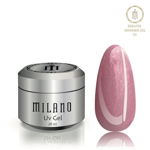 Gel Keratin Shimmer Gel Milano No. 005, 20 ml