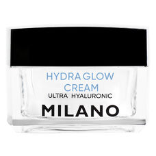 Інтенсивно зволожуючий крем для обличчя з гіалуроновою кислотою MILANO HYDRA GLOW CREAM, 50 мл