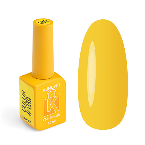 Gel polish Kupiuviti Vitamin D No. 039, 10 ml