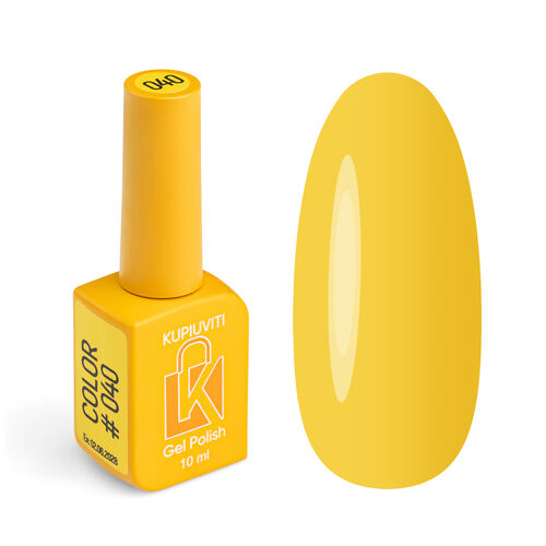 Gel polish Kupiuviti Vitamin D No. 040, 10 ml