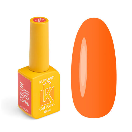 Gel polish Kupiuviti Hot, because from Viti No. 041, 10 ml