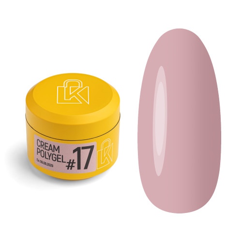 Полігель Kupiuviti Cream Polygel №17, 30 мл