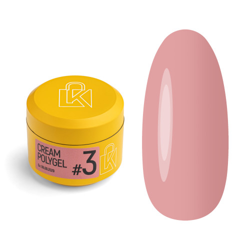 Полігель Kupiuviti Cream Polygel №03, 30 мл