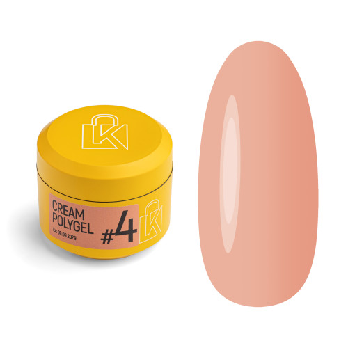 Полігель Kupiuviti Cream Polygel №04, 30 мл