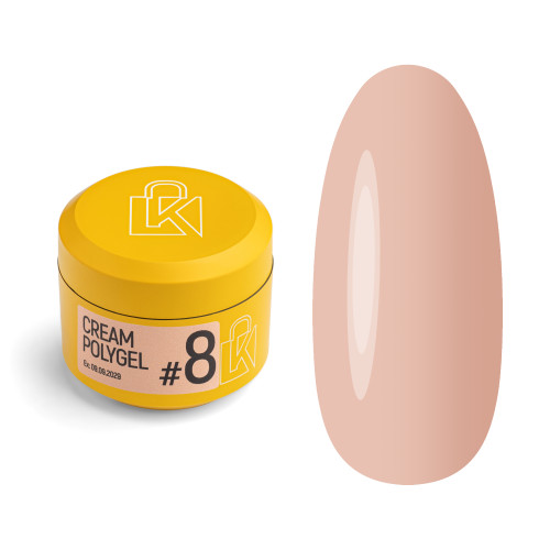 Полігель Kupiuviti Cream Polygel №08, 30 мл
