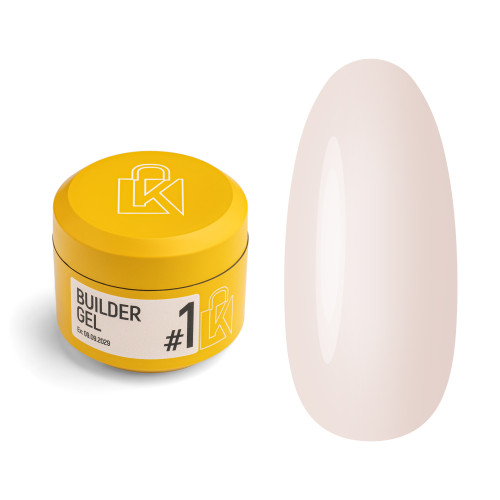 Kupiuviti Builder Gel No. 01, 30 ml