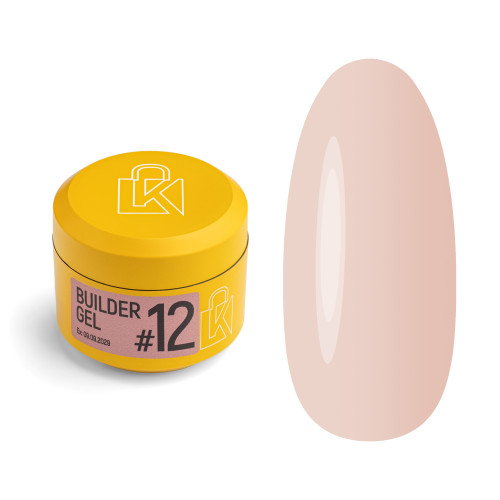 Гель для нарощування Kupiuviti Builder Gel №12, 30 мл