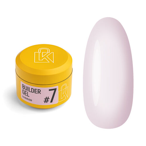 Гель для нарощування Kupiuviti Builder Gel №07, 30 мл