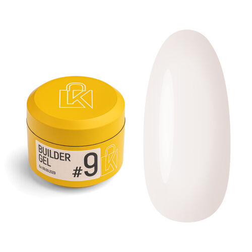 Гель для нарощування Kupiuviti Builder Gel №09, 30 мл