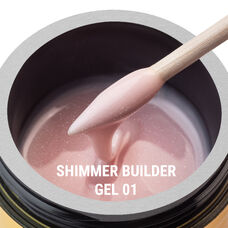 Kupiuviti Shimmer Builder Gel No. 01, 30 ml
