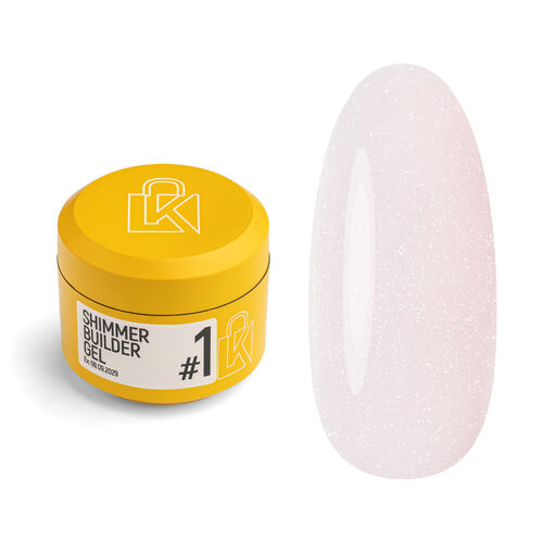 Kupiuviti Shimmer Builder Gel No. 01, 30 ml