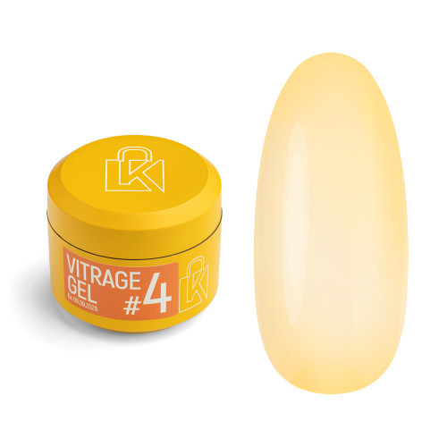 Гель для нарощування Kupiuviti Vitrage Gel №04, 30 мл