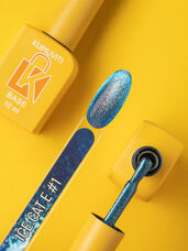 Magnetic gel polish Kupiuviti Ice Cat Eye No. 001, 10 ml
