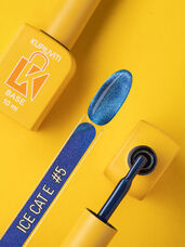 Magnetic gel polish Kupiuviti Ice Cat Eye No. 005, 10 ml