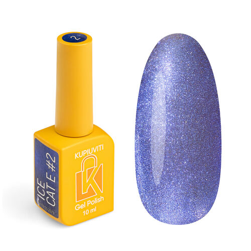 Magnetic gel polish Kupiuviti Ice Cat Eye No. 002, 10 ml
