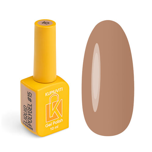 Liquid polygel Kupiuviti Liquid Polygel Fall in love with me from the first sip No. 015, 10 ml