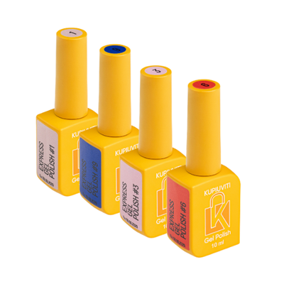 Kupiuviti single-phase gel polishes