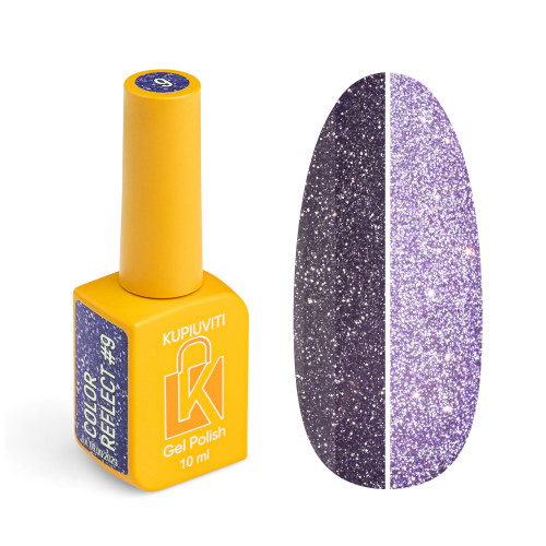 Reflective gel polish Reflect Kupiuviti Catch my glow No. 009, 10 ml