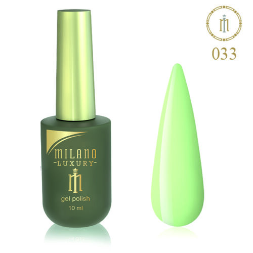 Gel polish MILANO LUXURY 10 ml No. 033