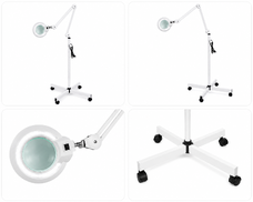 LED floor lamp, 22 W, 5 diopters
