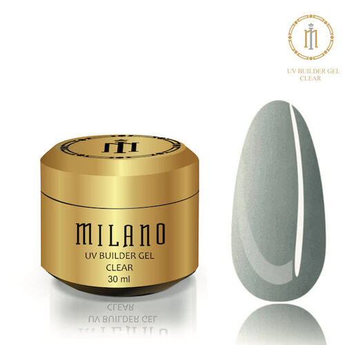 Gel BUILDER Uv GEL Milano CLEAR, 30 ml