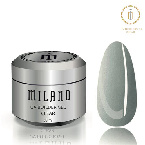Gel BUILDER Uv GEL Milano CLEAR, 50 ml