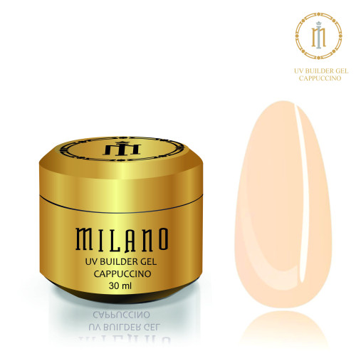 Гель BUILDER Uv GEL Milano CAPPUCCINO, 30 мл