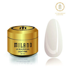 Гель BUILDER Uv GEL Milano LIGHT PINK, 30 мл