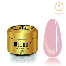 Гель BUILDER Uv GEL Milano PINK, 30 мл