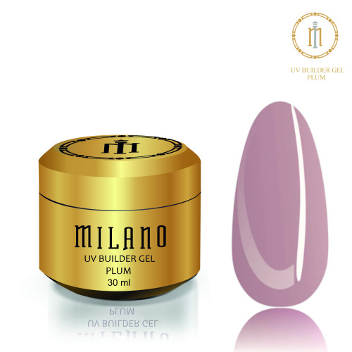 Гель BUILDER Uv GEL Milano PLUM, 30 мл