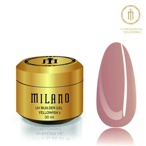 Гель BUILDER Uv GEL Milano YELLOWISH 2, 30 мл