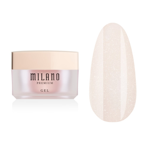Milano BUILDER GEL SHIMMER PREMIUM extension gel No. 01, 30 ml