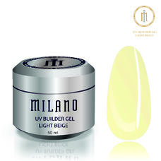 Гель BUILDER Uv GEL Milano LIGHT BEIGE, 50 мл