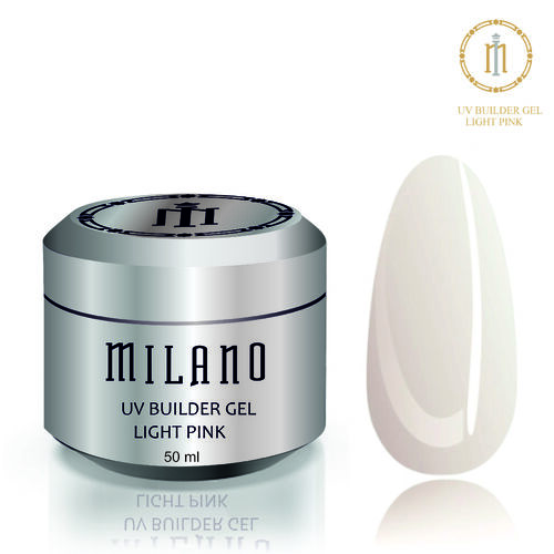 Гель BUILDER Uv GEL Milano LIGHT PINK, 50 мл