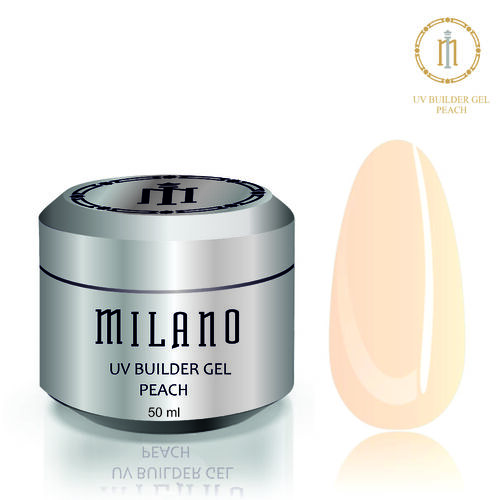 Гель BUILDER Uv GEL Milano PEACH, 50 мл