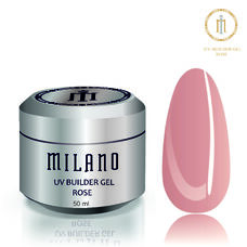 Гель BUILDER Uv GEL Milano ROSE, 50 мл