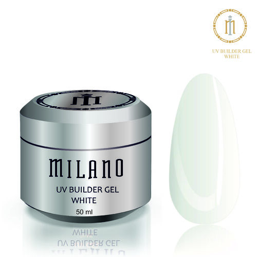 Гель BUILDER Uv GEL Milano WHITE, 50 мл