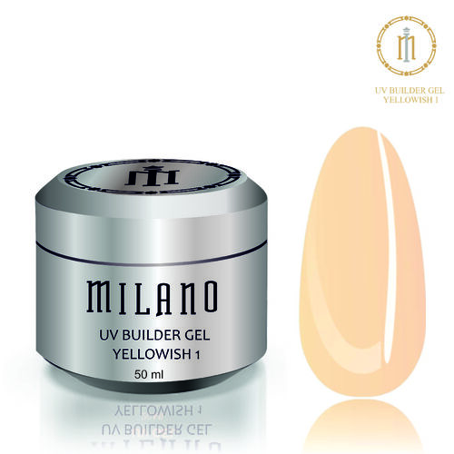 Gel BUILDER Uv GEL Milano YELLOWISH 1, 50 ml