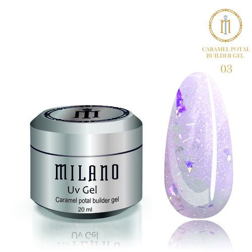 Gel BUILDER Uv CARAMEL POTAL No. 03, 20 ml
