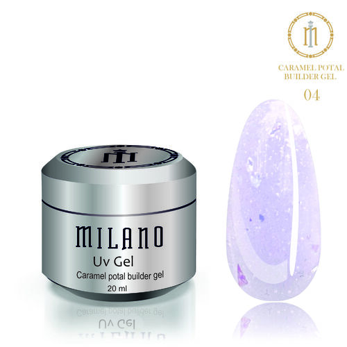 Gel BUILDER Uv CARAMEL POTAL No. 04, 20 ml