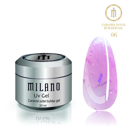 Гель BUILDER Uv CARAMEL POTAL №06, 20 мл