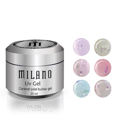 Gel BUILDER GEL CARAMEL POTAL Milano