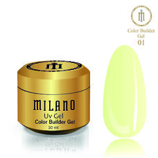 Гель BUILDER Uv COLOR №01, 30 мл