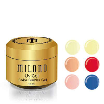 Gel BUILDER GEL COLOR Milano