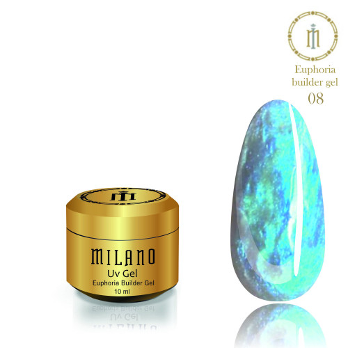 Gel BUILDER Uv EUPHORIA No. 08, 10 ml