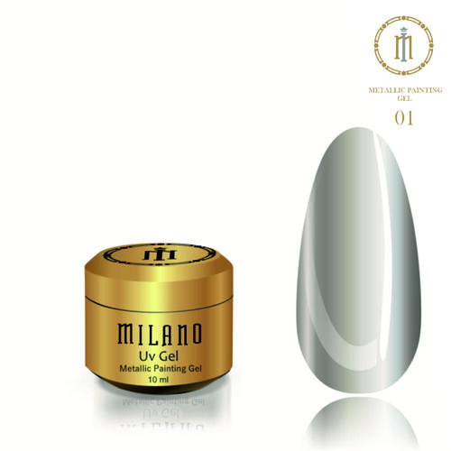 Gel BUILDER Uv Metallic Painting No. 01, 10 ml
