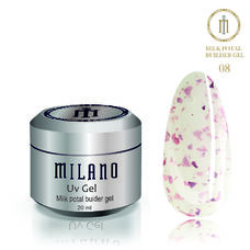 Гель BUILDER Uv MILK POTAL №08, 20 мл