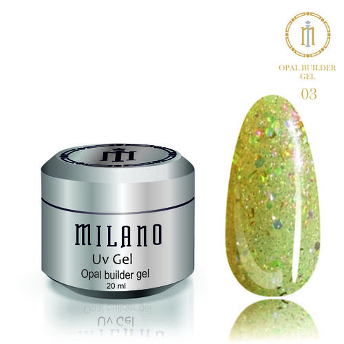 Гель BUILDER Uv OPAL №03, 20 мл