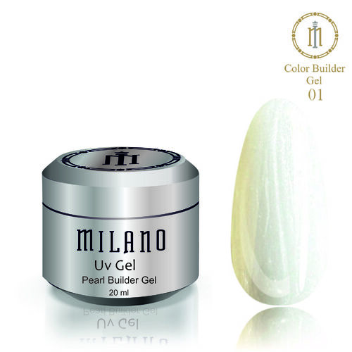 Gel BUILDER Uv Pearl No. 01, 20 ml
